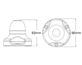 360deg S/Mnt White/Green 9-33v